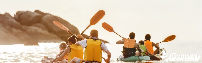 Family kayaking, fun ways to exercise, family workout