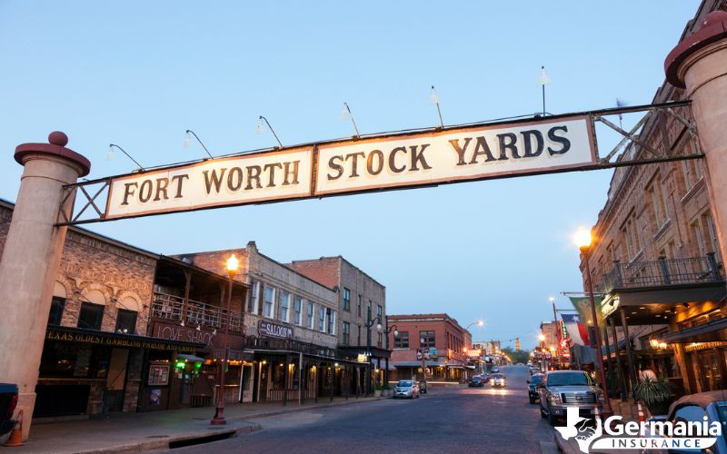 Texas historical sites and landmarks - Fort Worth Stockyards